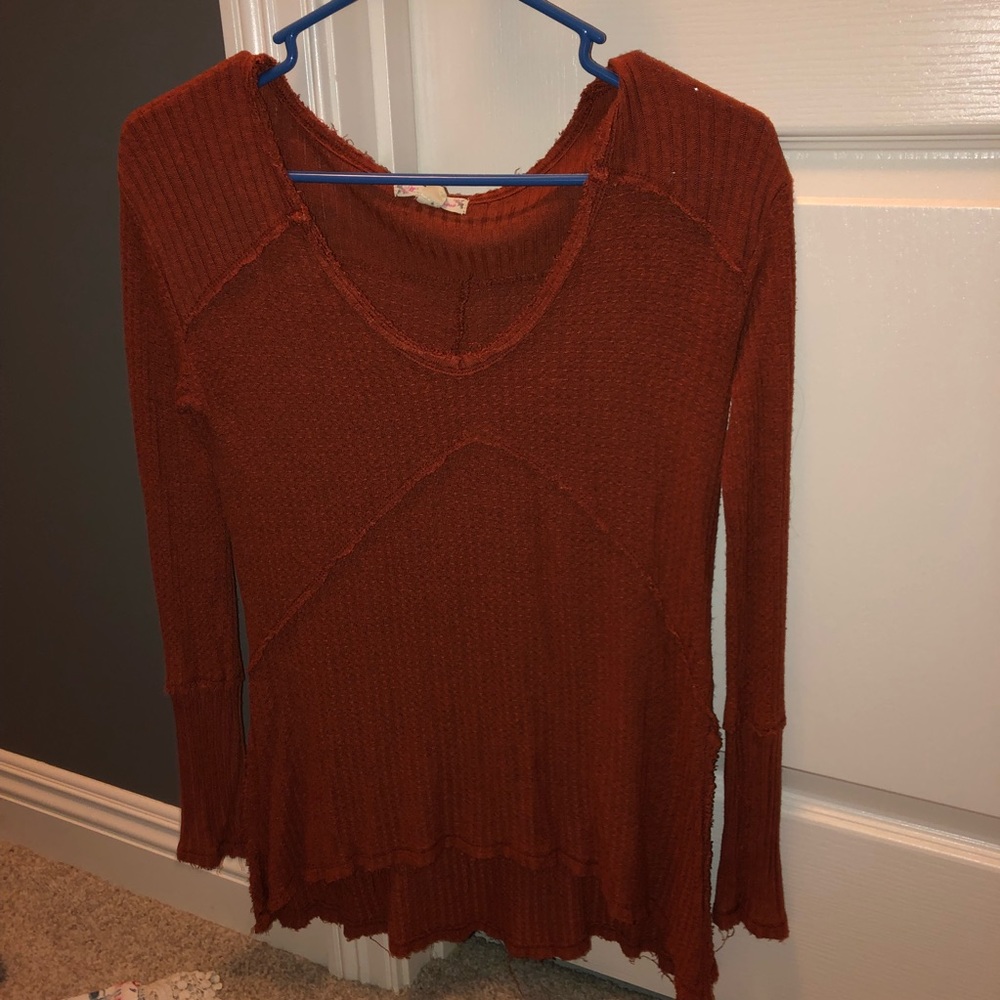 Burnt orange top